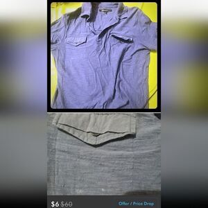 Mens navy Blue Polo